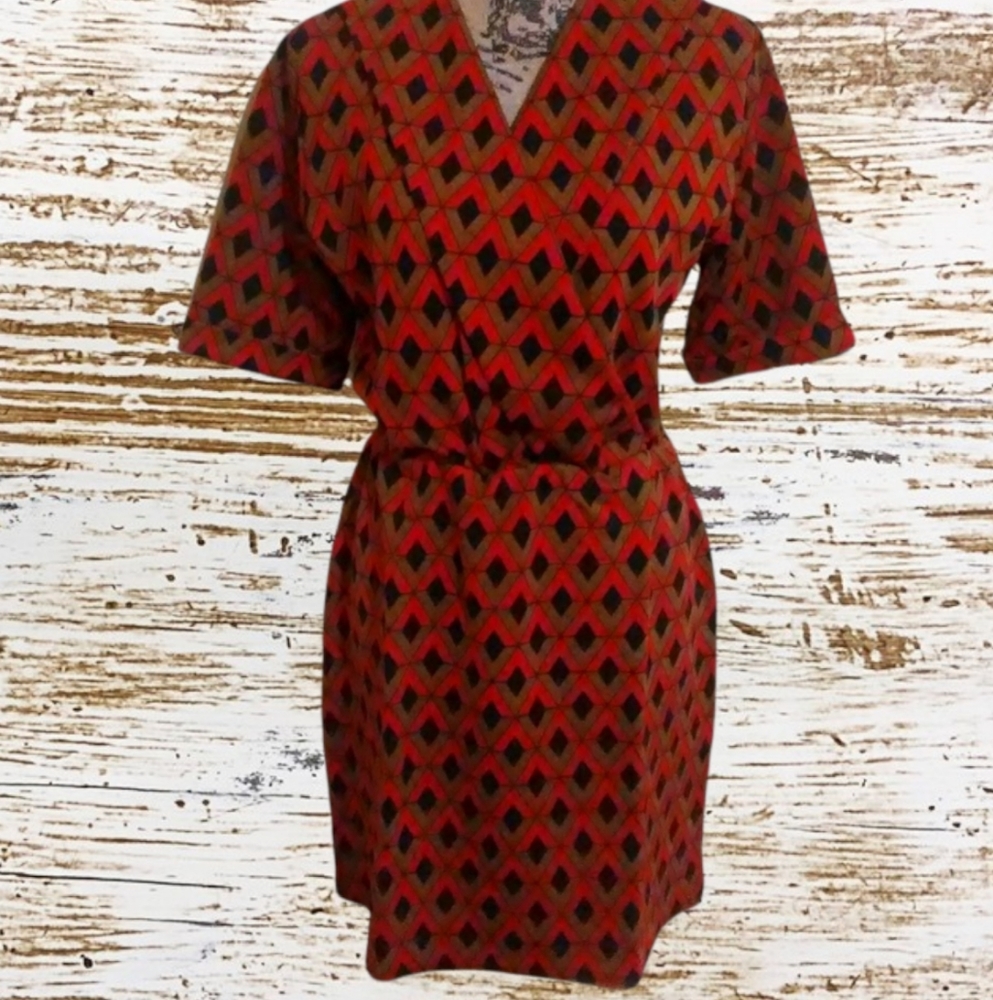 NWT Tracy Negoshian Dress Sz L